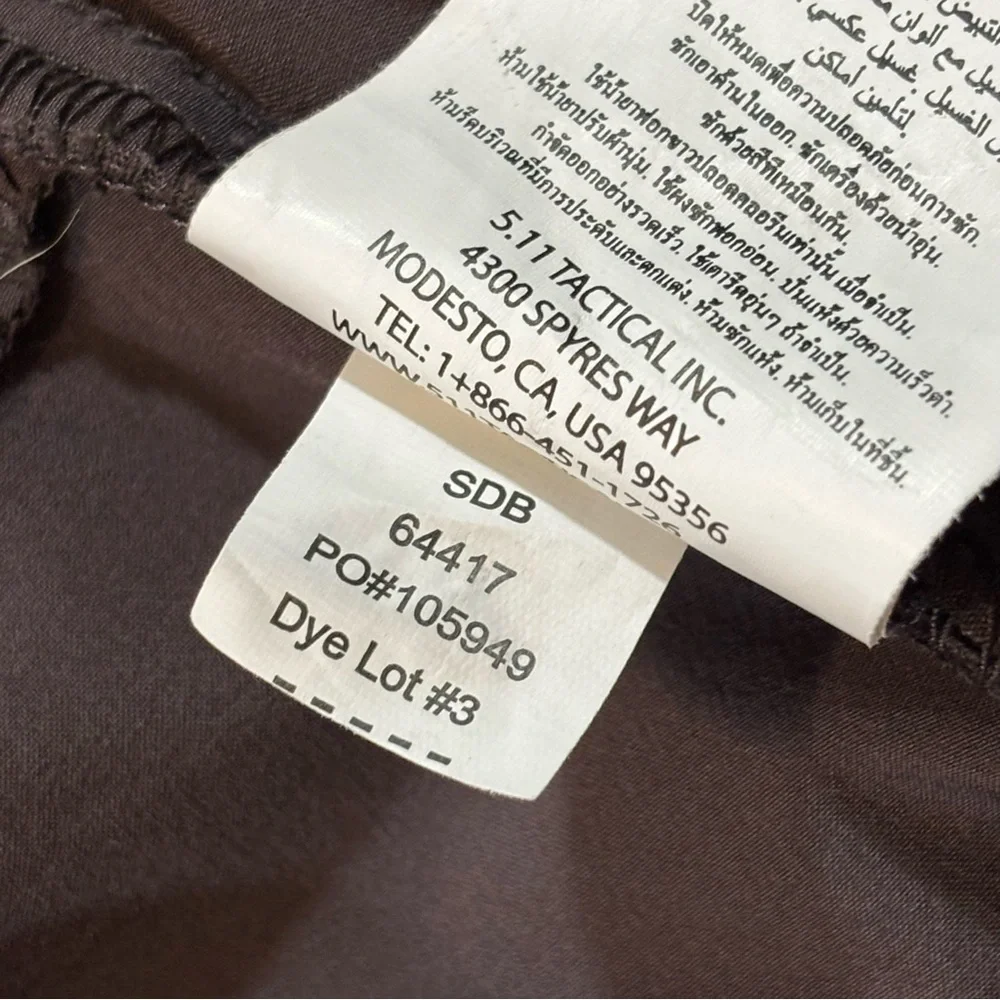 5.11 Mesa Pants Raisin Color - Picture 12 of 13